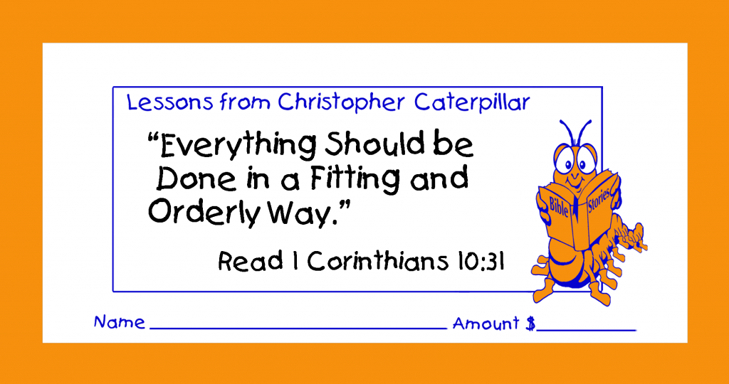 Christian love offering children’s envelopes for bible churches for congregation