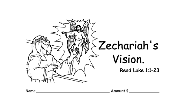 Worship Jesus by good stewardship with tithing & collection children’s envelopes for bible churches