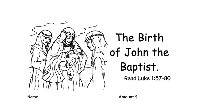 Worship God by good stewardship with love offering or donation children’s envelopes