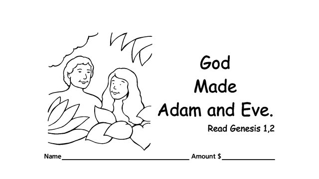 Worship God by good stewardship with love offering or donation children’s envelopes